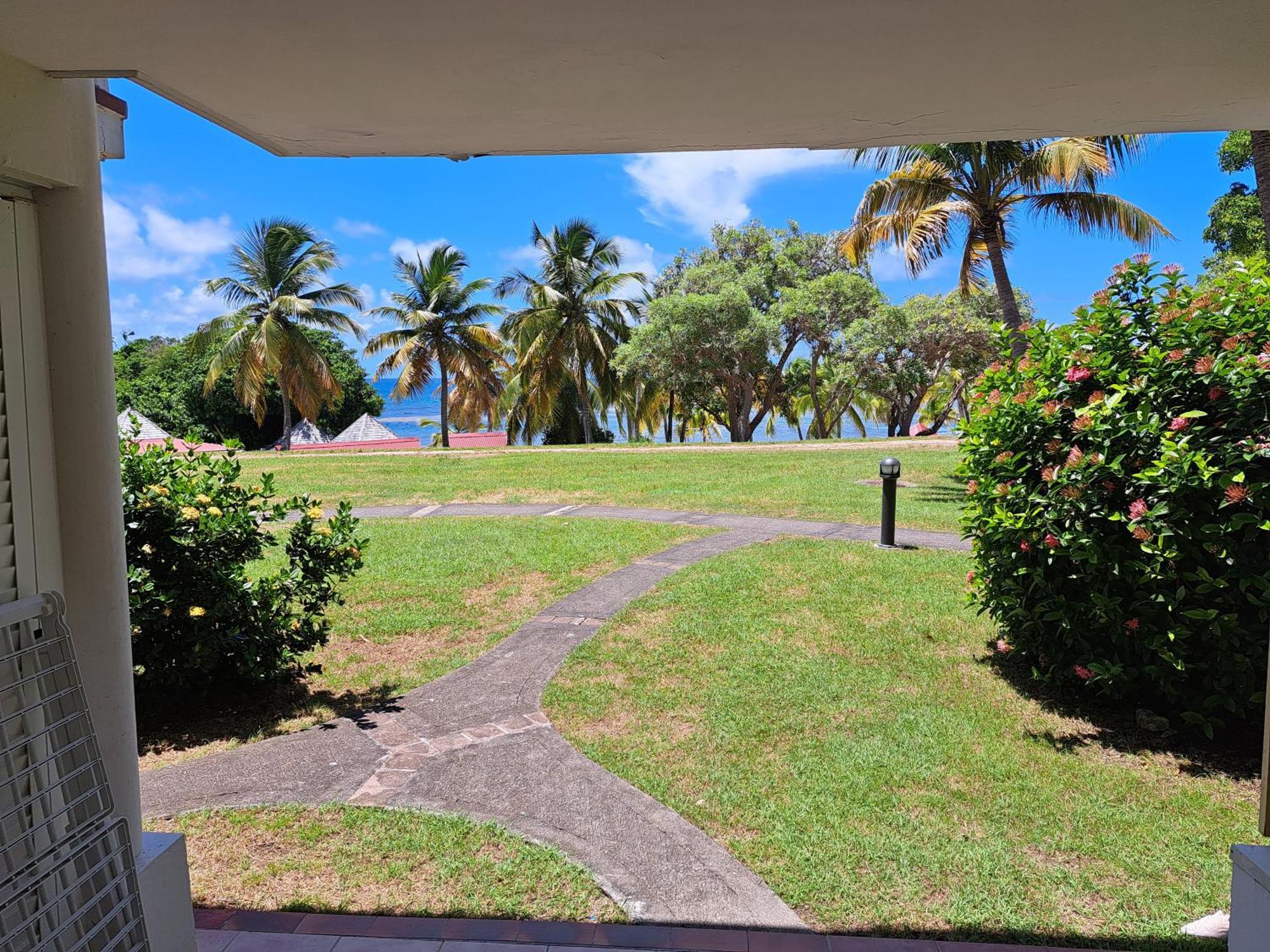 Courcelles Studios Angoreva Vue Mer - Cote Plage Ou Jardin - Village Vacances - Sainte-Anne Guadeloupe מראה חיצוני תמונה